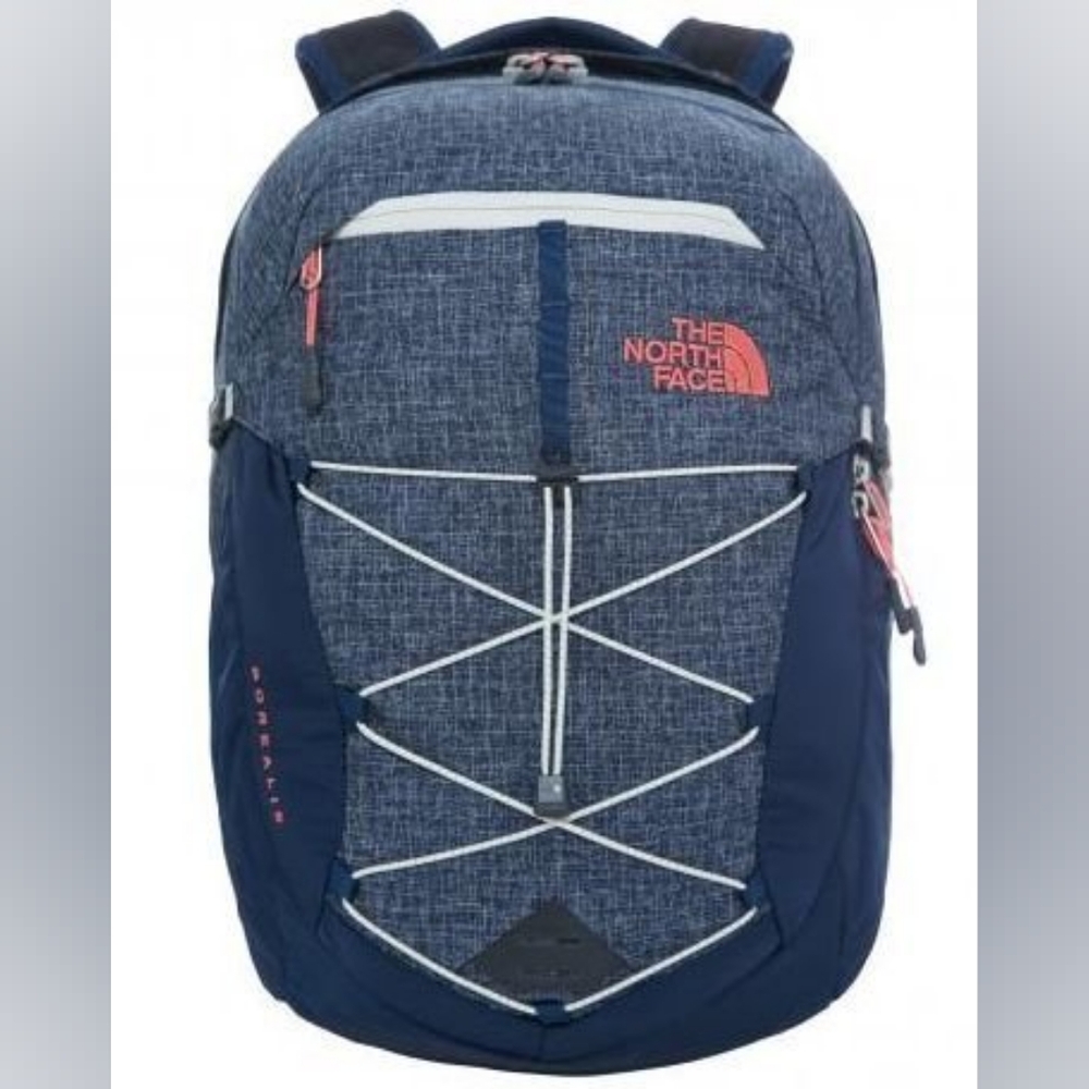 The North Face W Borealis Backpack Denim Blue & Pink